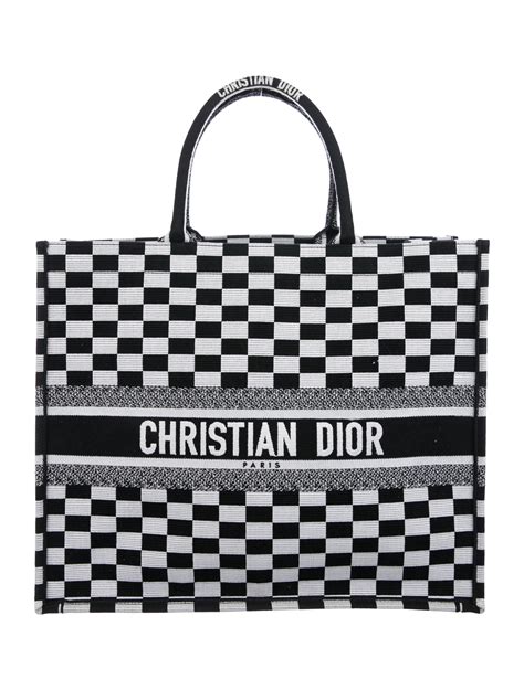 checkered dior bag|Dior white handbags.